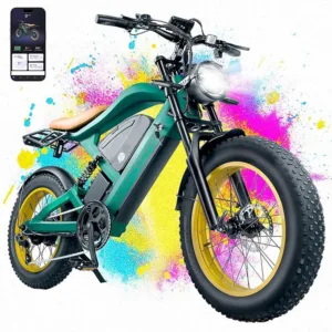 1200W single wheel drive all terrain electric bicycle 48V 20AH 32mph 20 "tire mountain city electric bicycle with GPS electric m