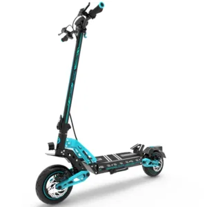 1400W Fast Off Road 32mph 50kmh Max Speed IPX5 48V 15.6Ah Long Range Powerful Adult Kick Electric Scooter