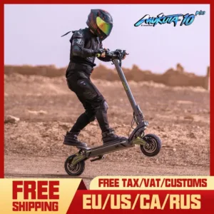 MUKUTA 10 Plus Dual Motor Off-Road Electric Scooter Foldable 10-Inch 60V 1400W*2 VSETT 10+ T10-DDM ZERO 10X DUALTRON All-Terrain